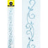 Silver Craft Flourish Self Adhesive Rhinestones